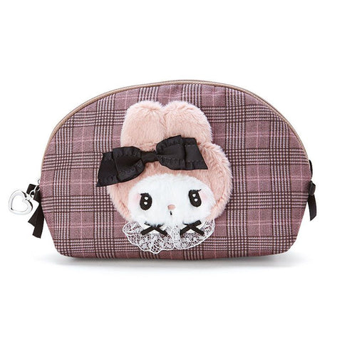 Sanrio Secret Melokuro Plaid Pouch