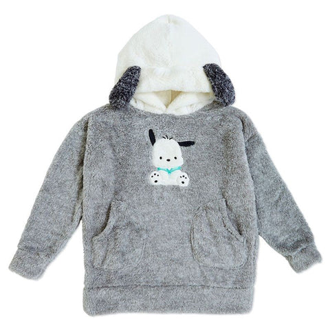 Pochacco Fluffy Hoodie With Ears
