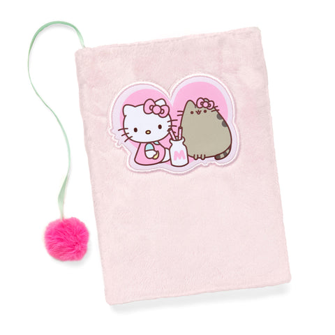 Hello Kitty x Pusheen Plush Notebook