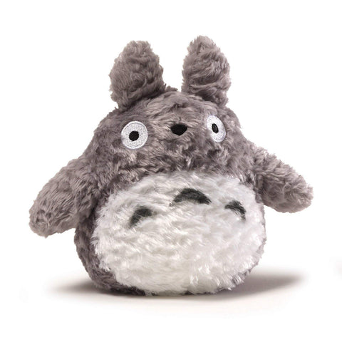 Totoro Small Grey Fluffy Plush