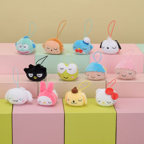 Sanrio Characters x Monimals Good Night Plush Straps