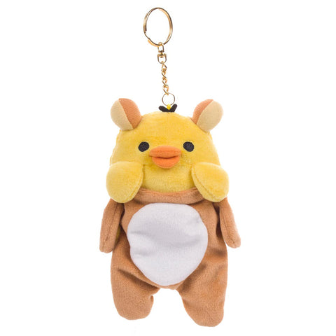 Kiiroitori in Rilakkuma Kigurumi Keychain