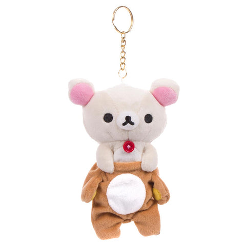 Korilakkuma in Rilakkuma Kigurumi Keychain