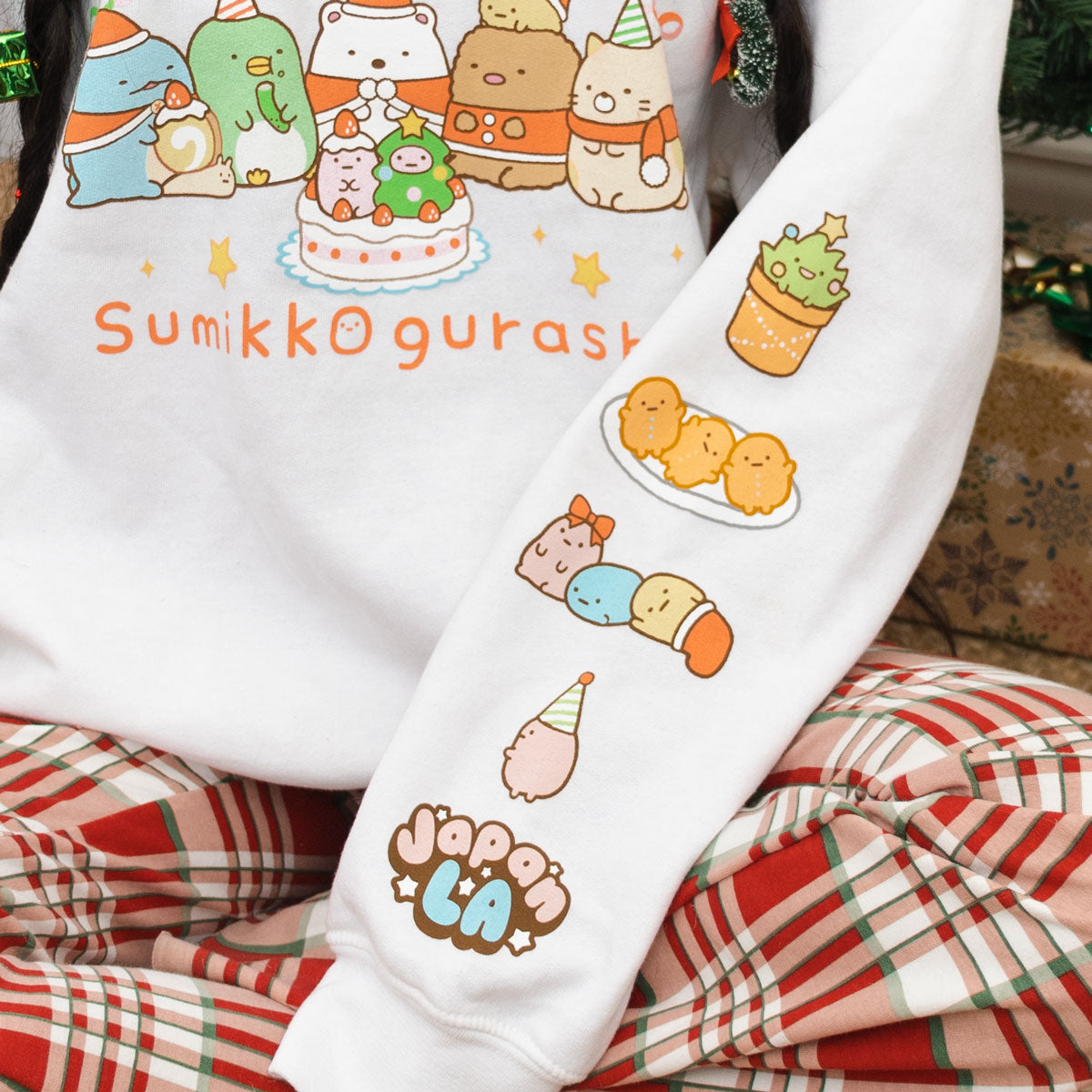 Sumikkogurashi JapanLA Holiday Sweatshirt