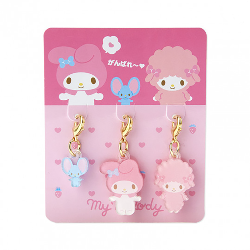 Sanrio 3 Acrylic Charm Set