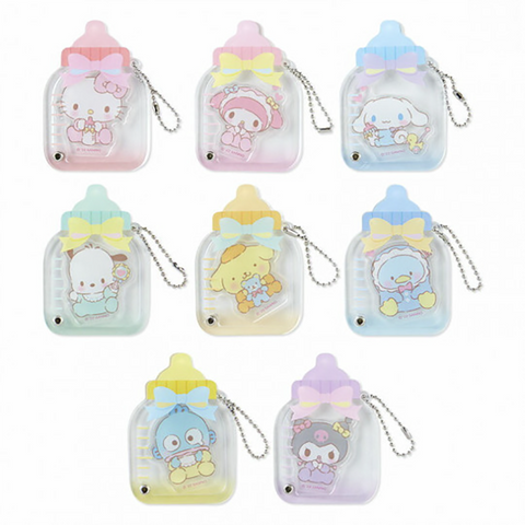 Sanrio Photo Card Baby Bottle Acrylic Charm Blind Box