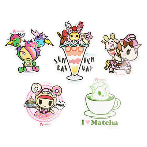 tokidoki Sweet Café Sticker Pack