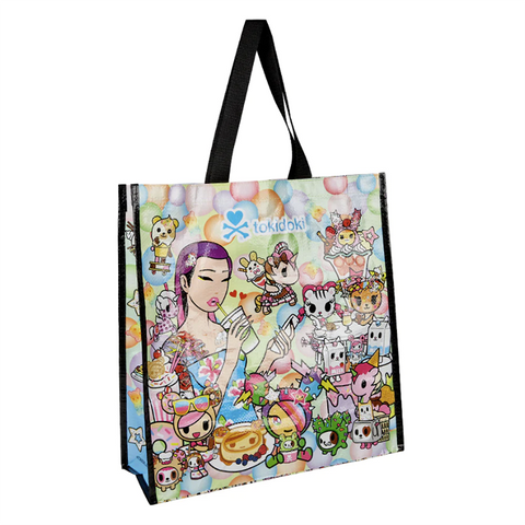 tokidoki Sweet Café Vinyl Tote