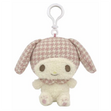 Sanrio Characters Houndstooth Clip-On Mascot