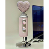 Kawaii Technology Original Heart-Shaped USB Microphone