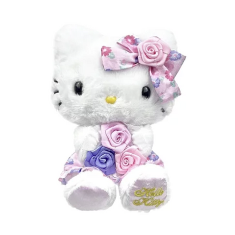 Hello Kitty Pretty Rose Clip-On Mascot