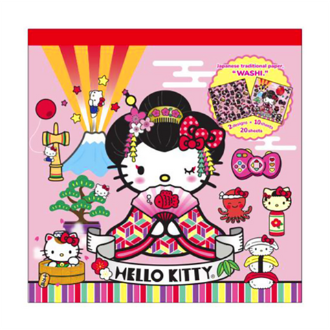 Hello Kitty Japan Pop Origami Paper Set