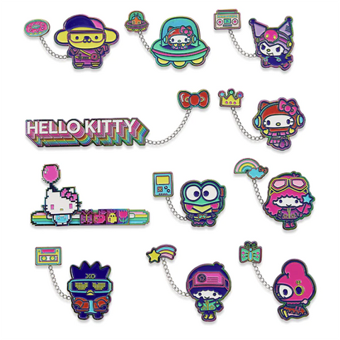 Hello Kitty and Friends Arcade 1.5" Pixel Pin Blind Box