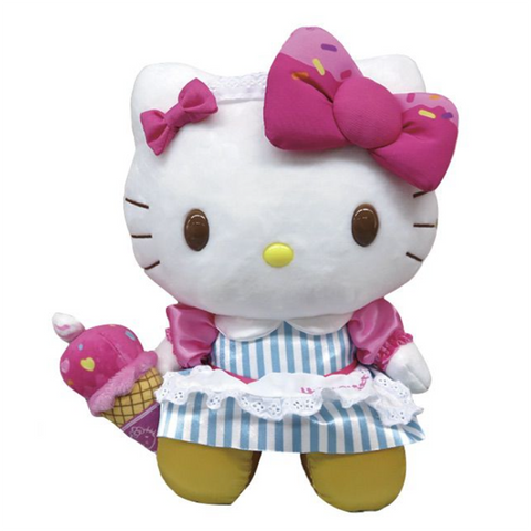 Hello Kitty Ice Cream 10" Plush