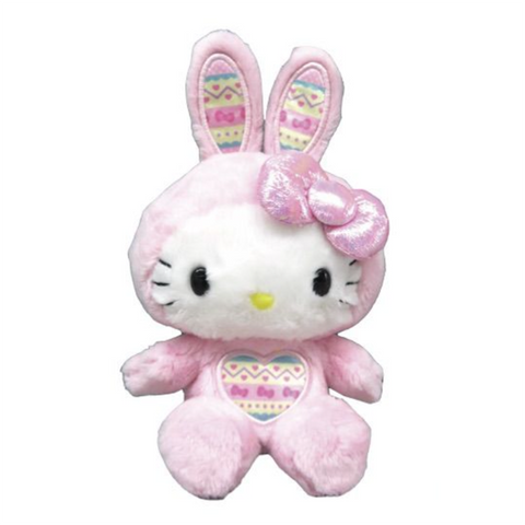 Hello Kitty Pink Bunny Easter Bean Doll