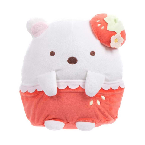 Shirokuma Strawberry 9" Plush