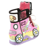 A World of Happiness High Top Trainers