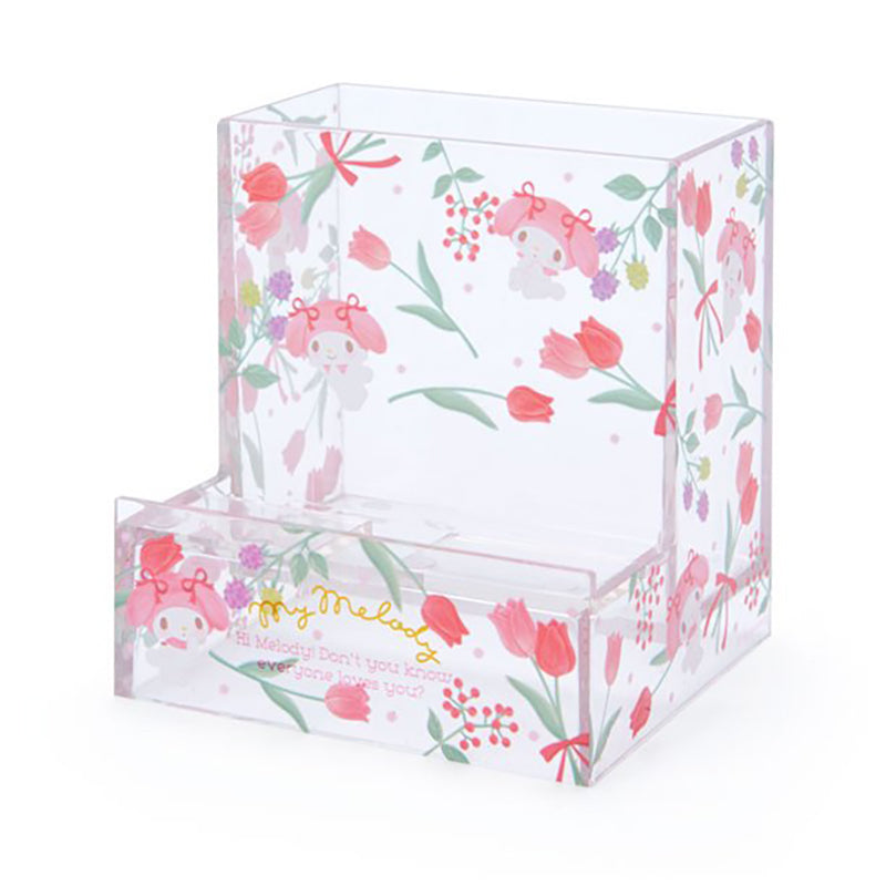 Joytop Sanrio Flower Blossom Series Canvas Pencil Case Flower Blossom Pochacco