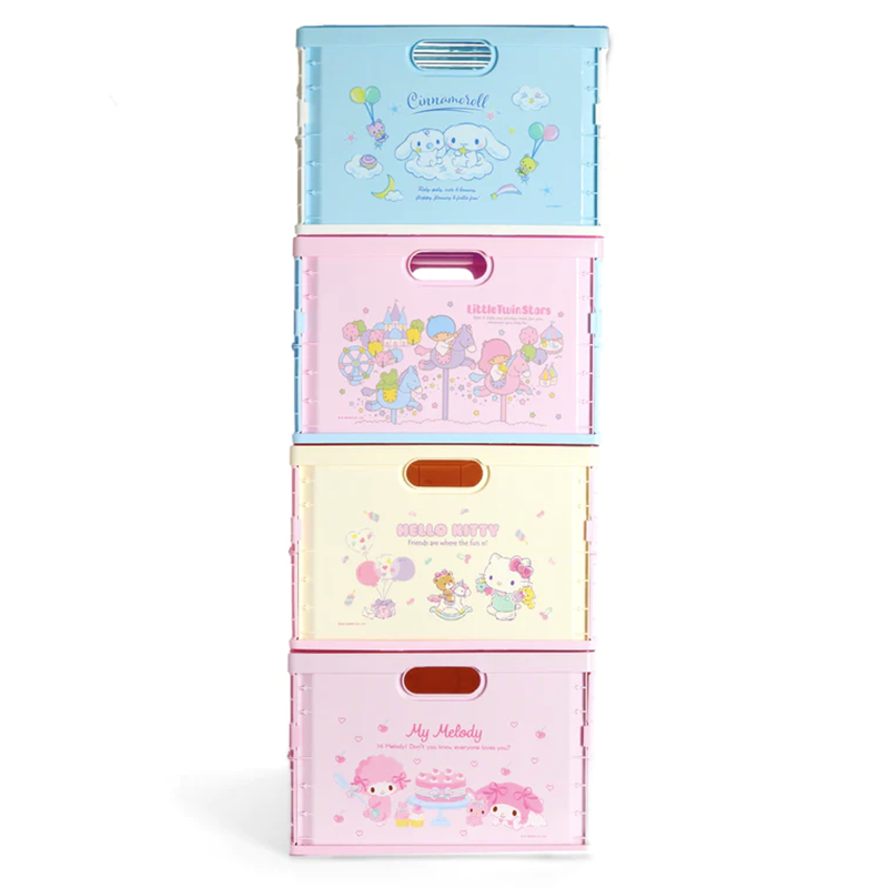 Sanrio Characters Folding Storage Case w/ Window - Japan | 314838