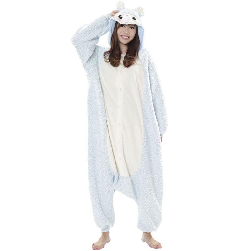 Blue Alpaca Kigurumi 1