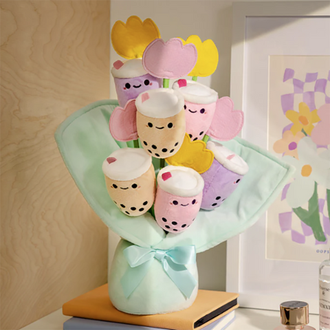 Smoko Pearl Boba Tea Bouquet Plush