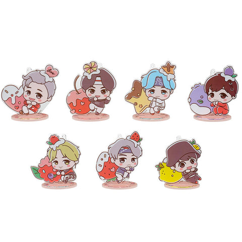 BTS TinyTAN Sweet Time Acrylic Keychain with Stand