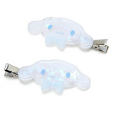 Sanrio Character Face Sparkle Bangs Clip Set