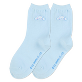 Sanrio Characters Minimal Face Crew Adult Socks