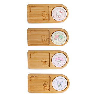 Sanrio Characters Bamboo Tray with Coaster