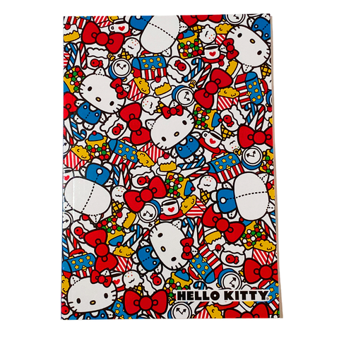 Hello Kitty Doll Pattern Notebook