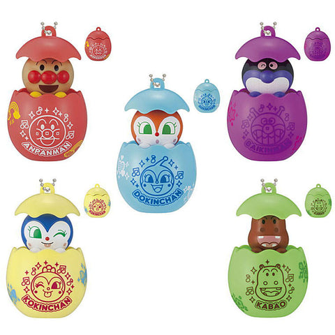 Anpanman Waku Waku Egg 6 Mascot Capsule