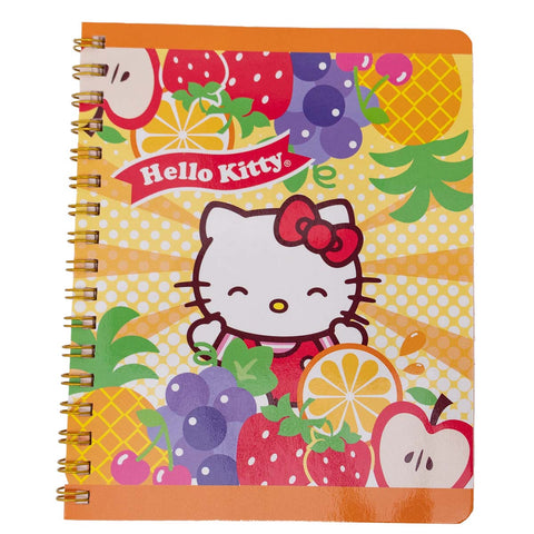 Hello Kitty Fruits Spiral Notebook