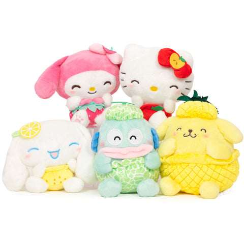 Sanrio Character 6" Fruit Plush