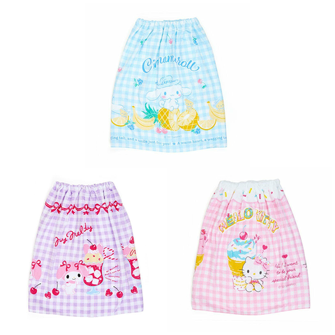 Sanrio Gingham Small Wrap Towel