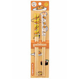 Gudetama Bamboo 2-Piece Chopsticks Set