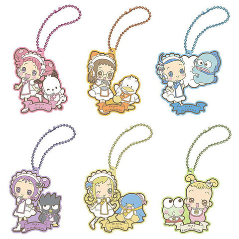 Ojamajo Doremi x Sanrio Hapidanbui Rubber Mascot Capsule