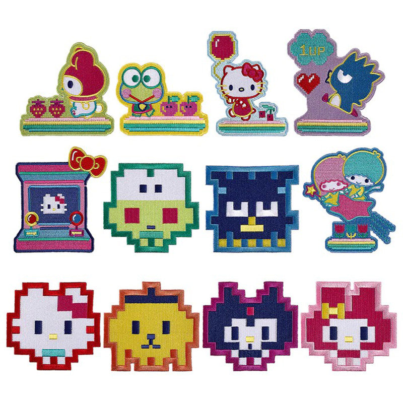 Hello Kitty Arcade Pixel Patches – JapanLA