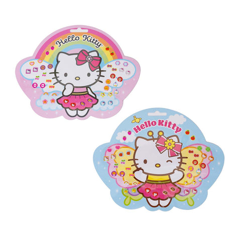 Hello Kitty 20-Pair Stick on Earrings