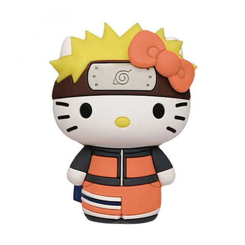 Hello Kitty x Naruto 3D Foam Magnet