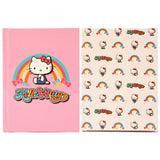 Hello Kitty Retro Rainbow Notebook