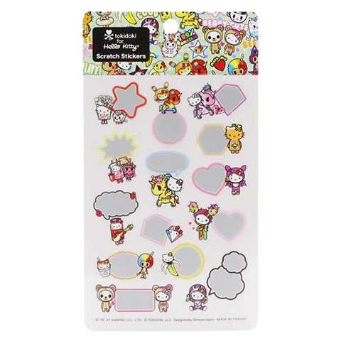 tokidoki x Hello Kitty Scratch Stickers
