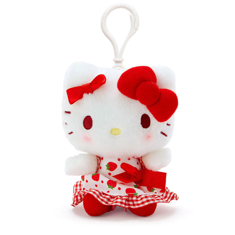 Sanrio Characters Strawberry Dress Clip On Mascot