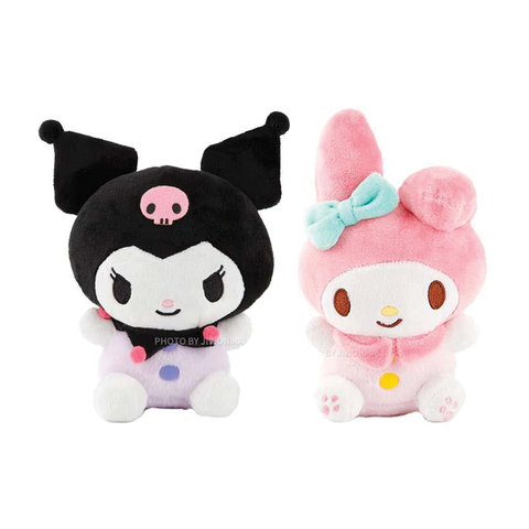 Kuromi and My Melody Backpack Keychain