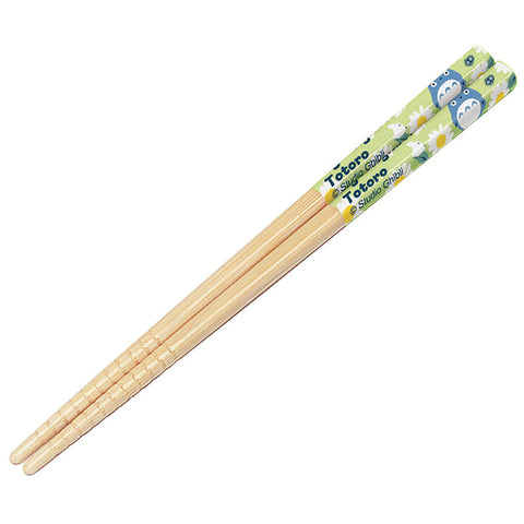 Totoro Daisies Travel Sized Bamboo Chopsticks