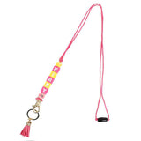 Kirby Beaded Charm Lanyard