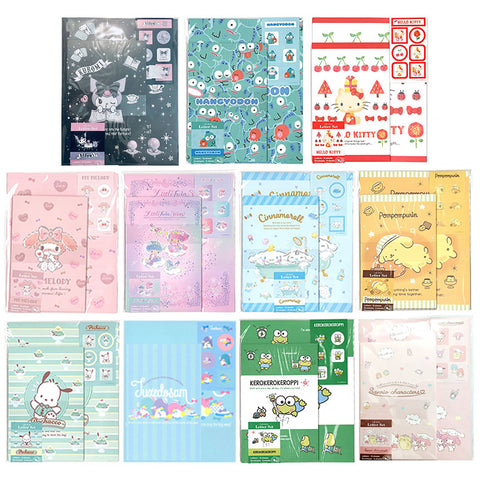 Sanrio Characters Shiny Sticker Sheet
