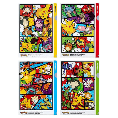 Pokemon Comic Panel File Folders