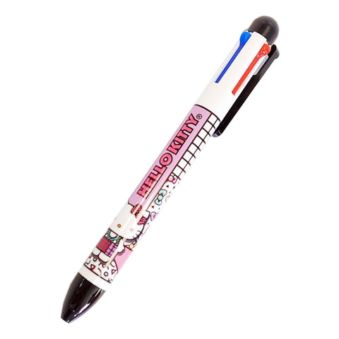 Hello Kitty Memphis 4 Color Ballpoint Pen