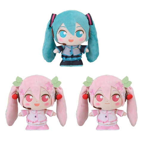 Hatsune Miku & Sakura Miku Moipon Plush