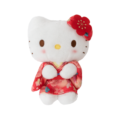 Hello Kitty Kimono Clip-On Mascot
